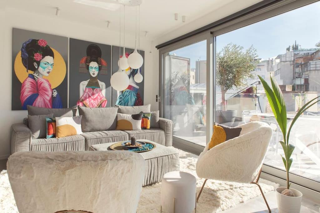 Luxury Acropolis View Apartment-Living Stone Black Pearl Athene Buitenkant foto