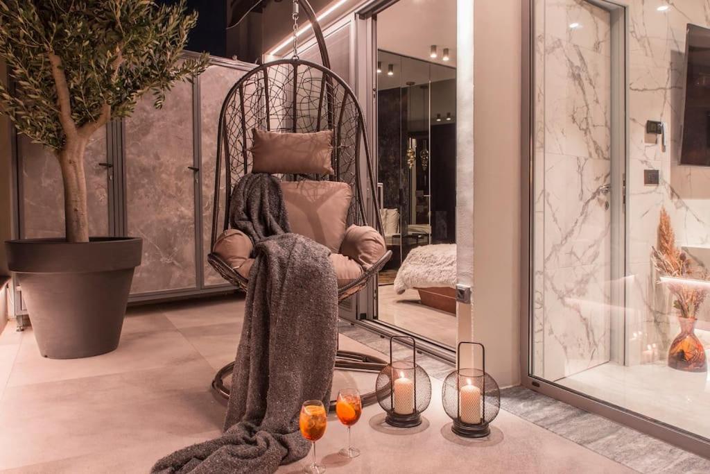Luxury Acropolis View Apartment-Living Stone Black Pearl Athene Buitenkant foto