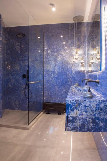 Luxury Acropolis View Apartment-Living Stone Black Pearl Athene Buitenkant foto